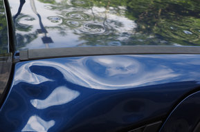 Dellen im Auto