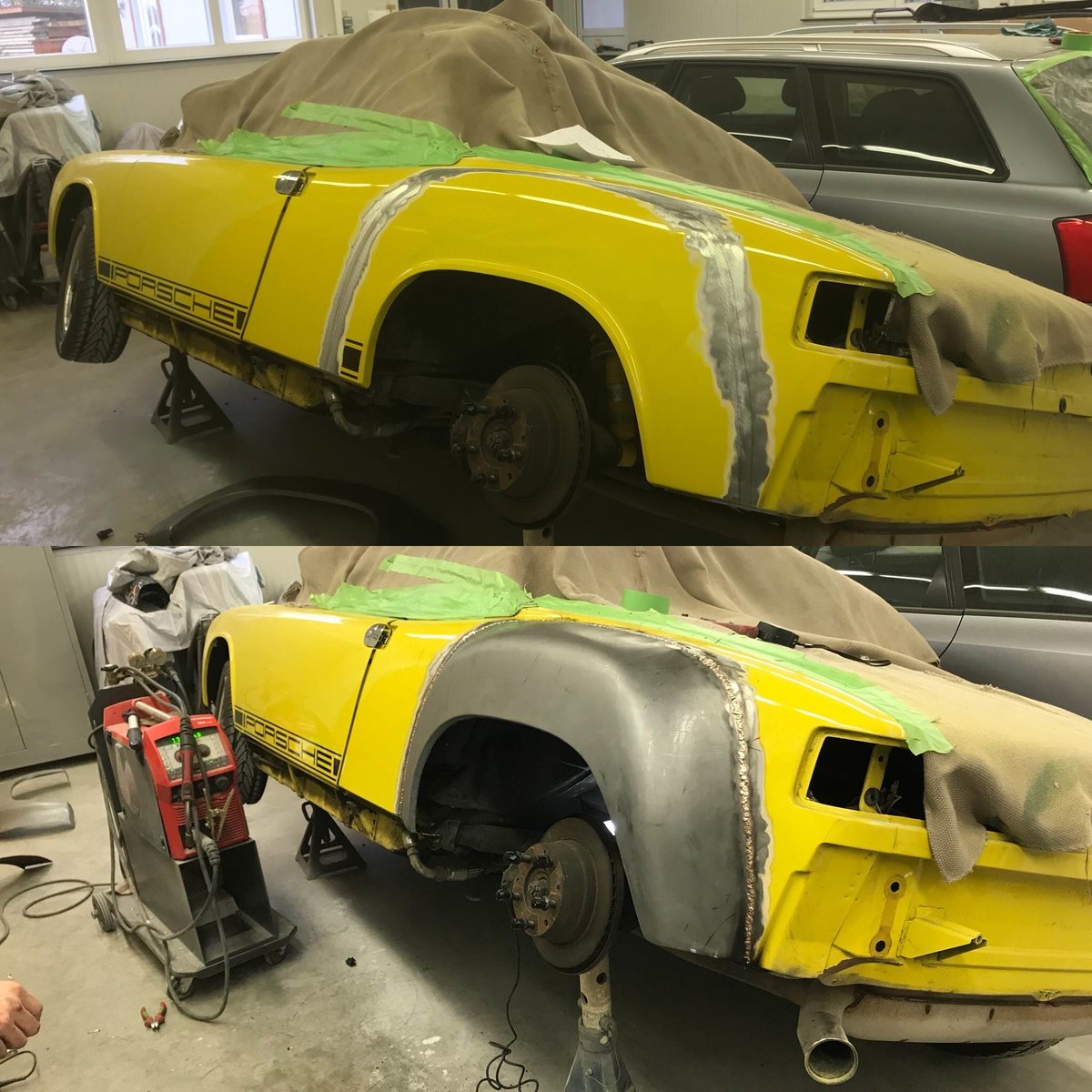 Porsche-Reparatur von KFZ-Spenglerei & Lackierung Ernst Glazmaier